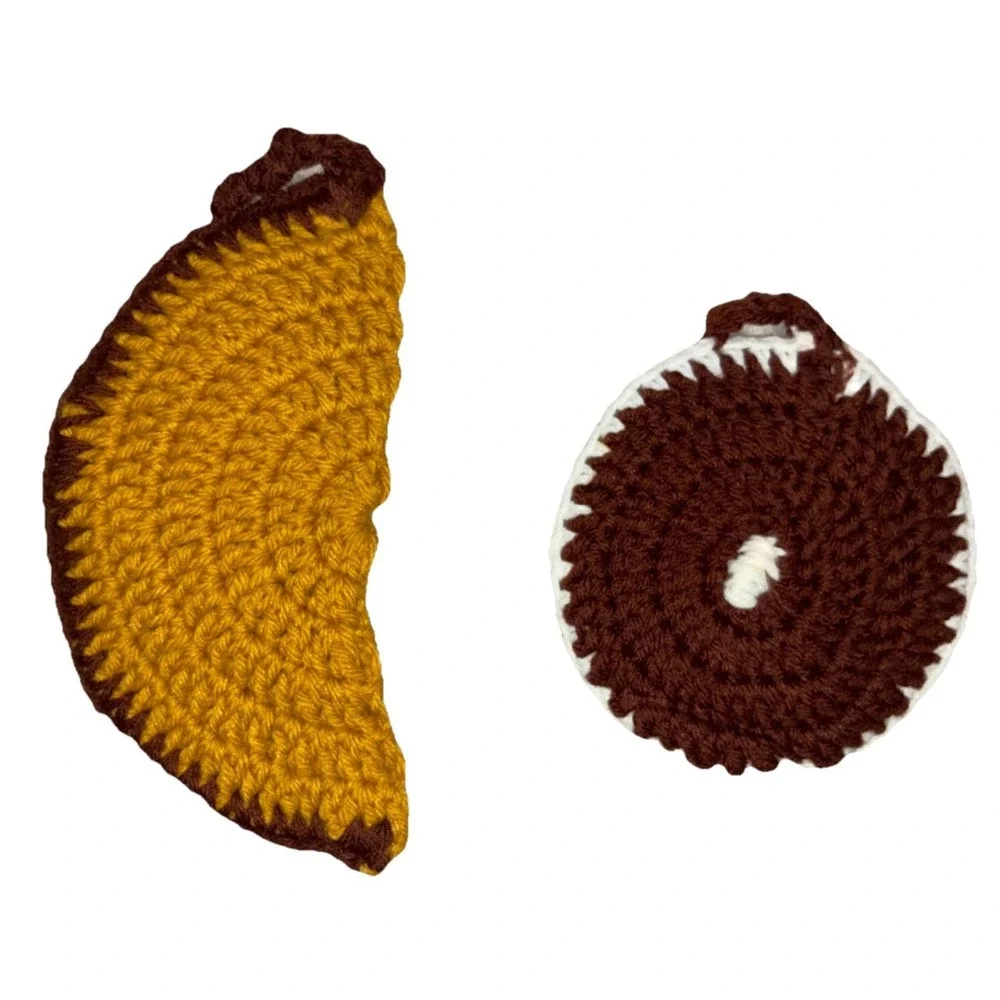 Handmade Trivet Hot Pad Pot Holder Crochet Decor Handmade (2) NEW‎